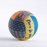 Gilbert Netball Signature Balls - Size 5 - Blauw/Geel/Grijs/Oranje