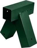 Merkloos Relaxdays Schommelverbinder - 90° - groen