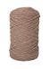 Rayher Braidy Recycling garen, gevlochten, 2 mm ø, taupe, bol ca. 250 m (250 g), knoopgaren, Macramégarn, 42009509