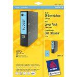 Avery Border Binder Labels, Blue 192 x 61mm (100)