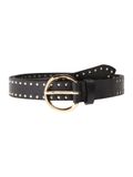 Vanzetti Leren Riem Slim Belt W75 Black Zwart