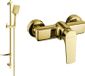 Mexen Lynx DF62 robinet de douche avec ensemble de douche, or - 74594DF62-50