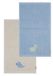 Sterntaler 7162423 handdoek Beige, Blauw 30 x 50 cm