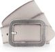 Vanzetti Riem Leer Dames Beige 75 cm