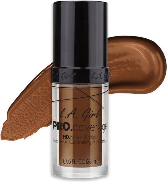 LA Girl PRO Coverage HD Foundation - Rich Cocoa (GLM655) - 28ml