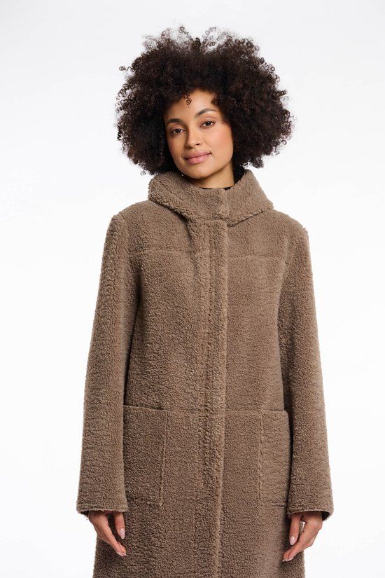 Rino&Pelle Alina Reversible Puffer Jacket - Women - Toffee - Size 38