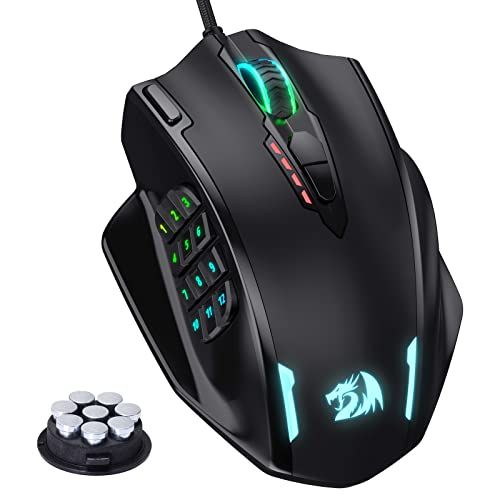 Redragon M908 Impact RGB LED MMO Muis
