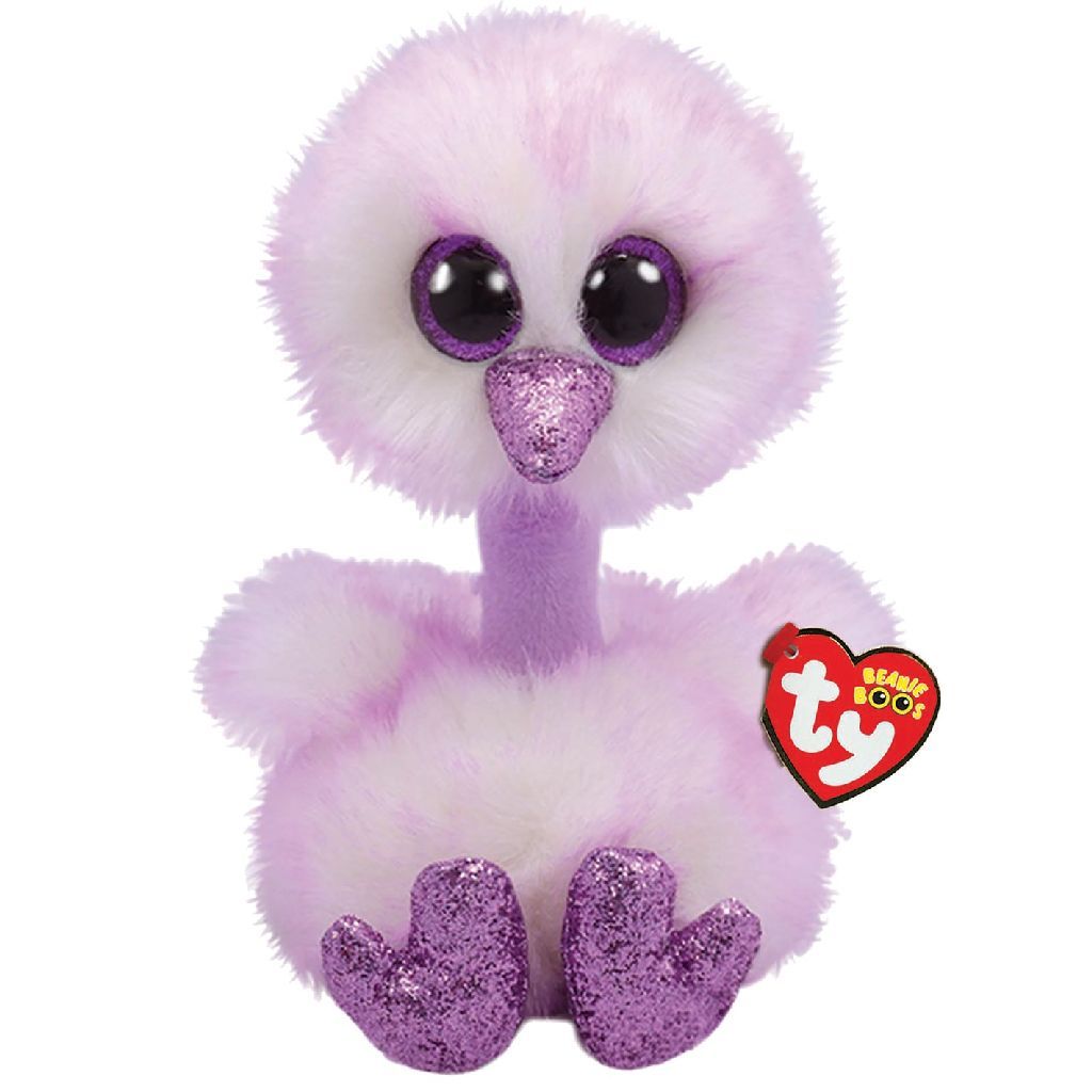 TY Beanie Buddy Kenya Ostrich 24cm - Roze