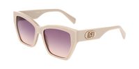 Liu Jo LJ815S Vrouwen Zonnebril - Beige/Bruin Shaded