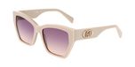 Liu Jo LJ815S Vrouwen Zonnebril - Beige/Bruin Shaded