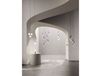 Nuura Miira 6 lustre grand format, laiton/opale, 6 lampes