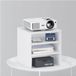 Merkloos / Sans marque Wan GmbH Projector Standaard - Desktop Plank - Thuis Bioscoop - Verdikt MDF Materiaal - 10x7.8x9.8 inch - A