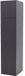Goossens Kast Systeem Malaga, Module 2 Links (naad Boven) 2x Draaideur - Hout Zwart