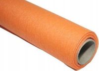 Papier peint intissé décoratif, orange, rouleau de 50 cm x 10 mètres