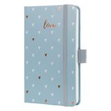 Sigel weekagenda Beauty 2026 - formaat A6 - Grey Love - hardcover