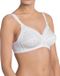 Triumph Doreen+Cotton 01 N Beugelloze beha - Wit - Maat 85G