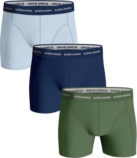 Bjorn Borg Boxershorts 3-Pack - Men - Size M - Body-fit