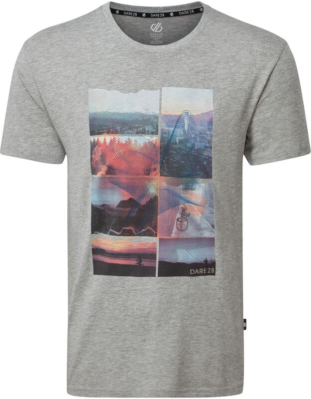 Dare 2b Token T-shirt Heren, ash grey marl XL 2020 T-shirts