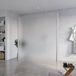 FortiFura Galeria Vrijstaande Inloopdouche - 180x200cm - Mat glas - Antikalk - 8mm Veiligheidsglas - Geborsteld RVS