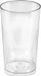 PS Long drinking glasses, plastic, 200 ml, 10 pieces.