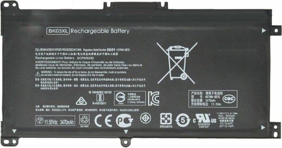 HP Laptop Accu 3470 mAh