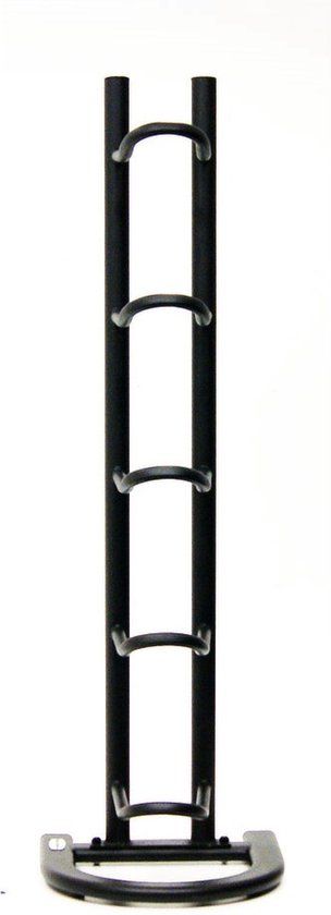 Muscle Power Opbergrek Medicijnballen Deluxe - Zwart - 5 Stuks