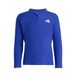 adidas Long Sleeves Zip Rashguard Kids Swimwear, semi lucid blue, 15-16 Years
