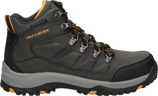 Skechers Relment Dagget heren veterboot - Grijs - Maat 43