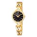 Lotus - 19023/3 - Montre-bracelet - Femme - Doré - Cadran noir - Acier