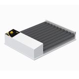 neoChoice Rolmengkraan met 10 verwisselbare wielen, 4-30 omw/min, 330 mm lengte, 32 mm diameter