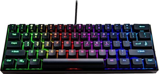 SureFire KingPin M1 - 60% Mechanical Gaming Keyboard - US QWERTY - Black