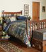 William Morris Beddengoedset "Strawberry Thief", indigo, bleu, 140x200 cm