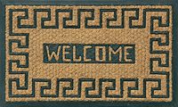 Verdemax "welcome" deurmat (75 x 45 cm)