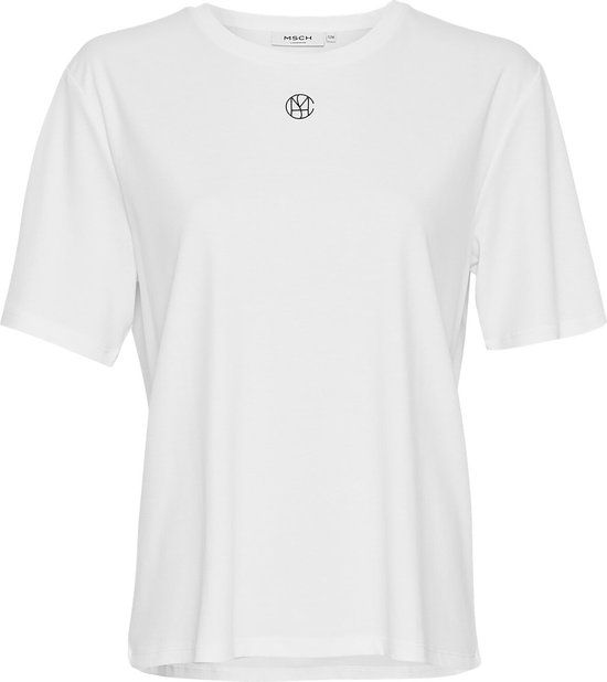MSCH Copenhagen Mschmelea Icon Tee Dames T-shirt Wit S/M