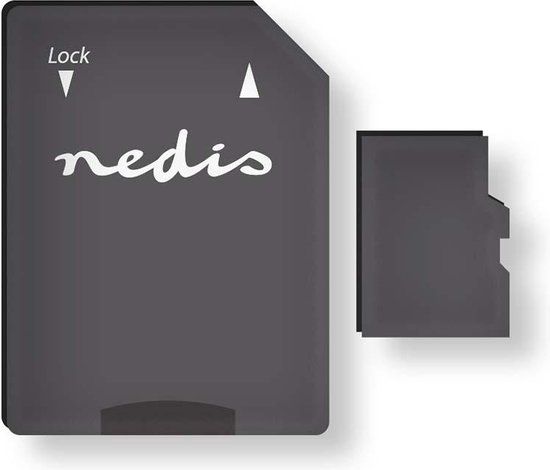 Nedis microSDXC - 128GB - Class 10 - 90MB/s Write - SD Adapter Included