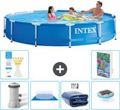 Intex Rond Frame Zwembad - 366 x 76 cm - Blauw