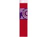 Haza Crepe papier platte vellen - donker rood - 250 x 50 cm