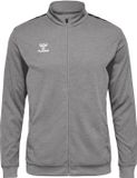 Hummel trainingsjack Hmlauthentic Pl Zip Jacket Grey Melange XL