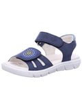 RICOSTA Sandalen 'Sandale Mädchen 50 7800902 170 Echtleder in blau' blauw