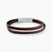 Jourdan Bracelet Cuir De Vache Marron