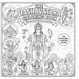 The Dashavatara coloring Book: Discover the 10 Avatars of Lord Vishnu Stories and Coloring Pages for Kids Explore, Learn, and Color the Divine Avatars of Vishnu