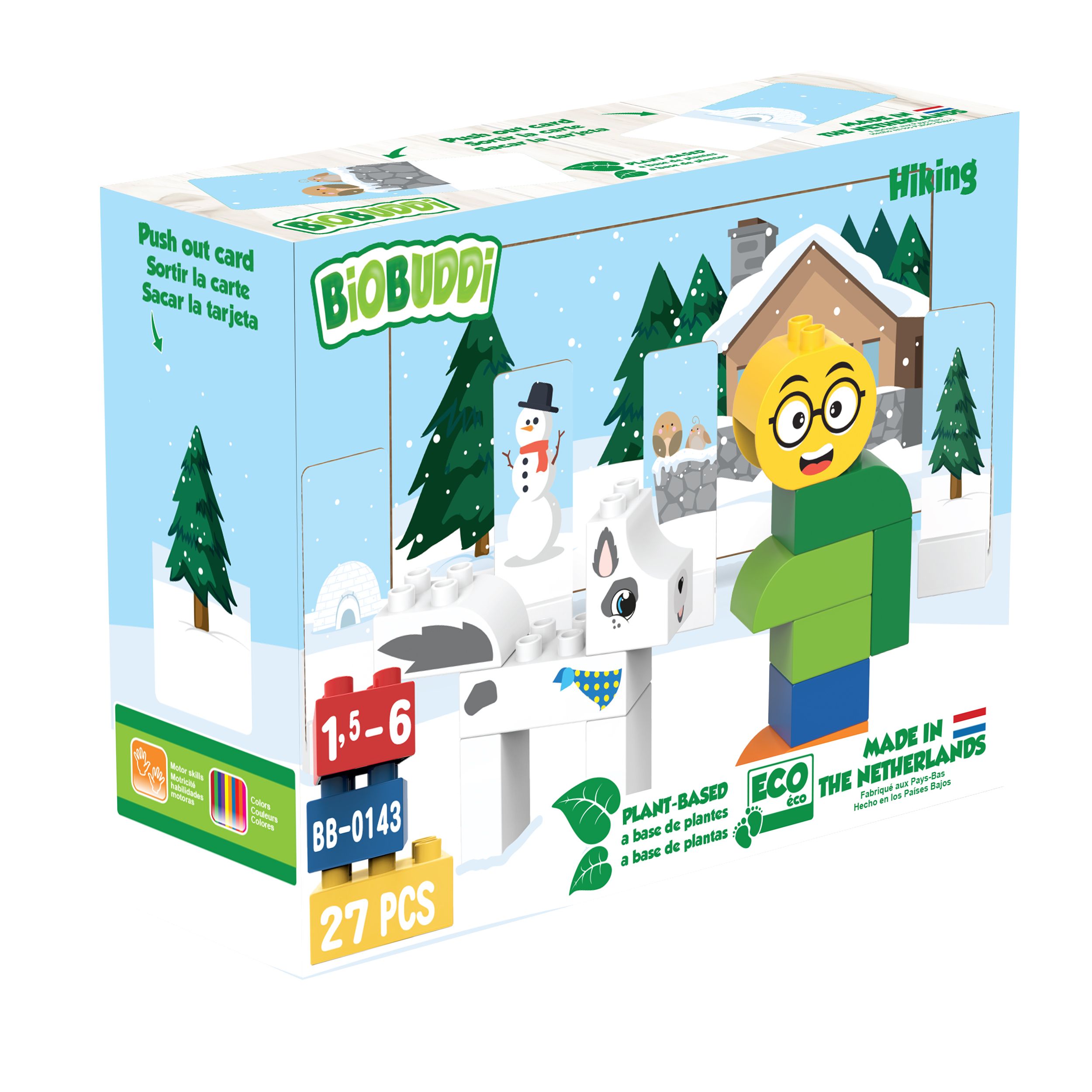 BiOBUDDi BB-0143 Bouwspeelgoed - Multi