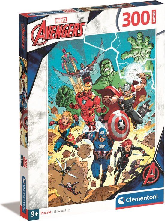 Clementoni Puzzel 300 Stukjes Super Avengers
