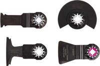 Multitool Zaag-/schraapset 4-Delig - B-67505