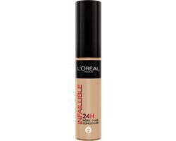 L'Oréal Make-Up Designer Infaillible More Than Concealer - 329 Cashew - Dekkende Concealer met Matte Finish - 11 ml