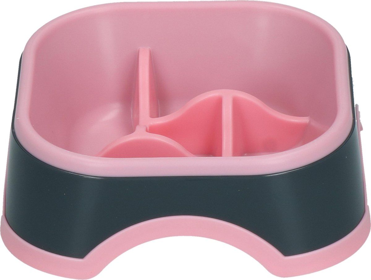 HAC Eat Slow Anti-schrokbak Amaze Pinwheel - Medium - Roze