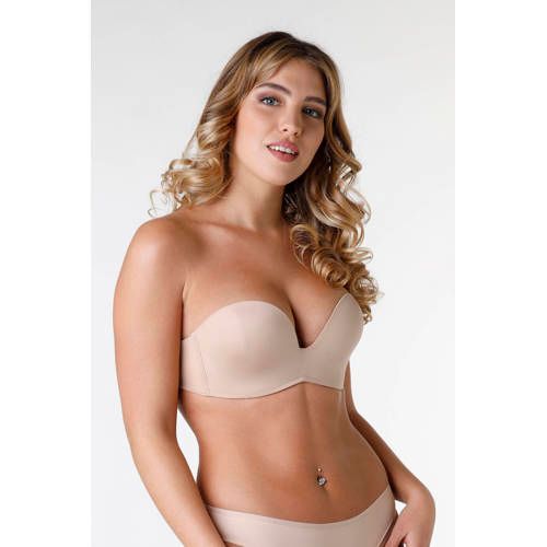 Wonderbra Ultimate Strapless Bra - Beige