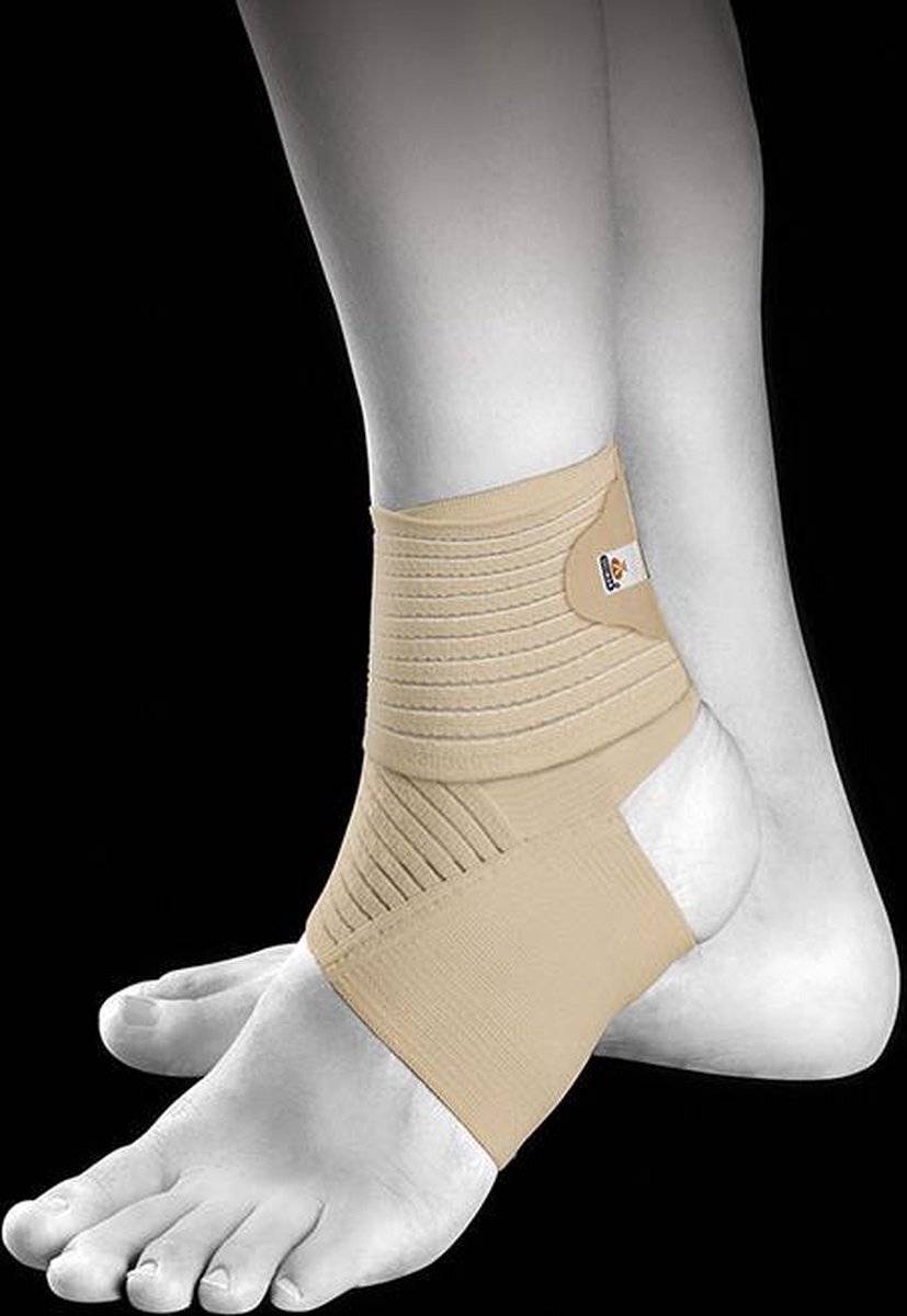 Orliman Aanpasbare elastische enkelbrace MT2 beige