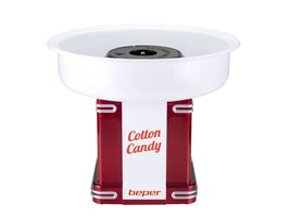Beper 90.396Y Suikerspinmachine - Wit/Rood - 500W