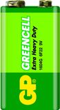 GP Batteries Greencell 9V Pile zinc-chlorure jetable